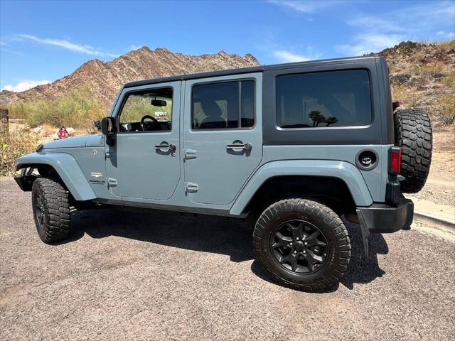 used 2015 Jeep Wrangler Unlimited car, priced at $18,500