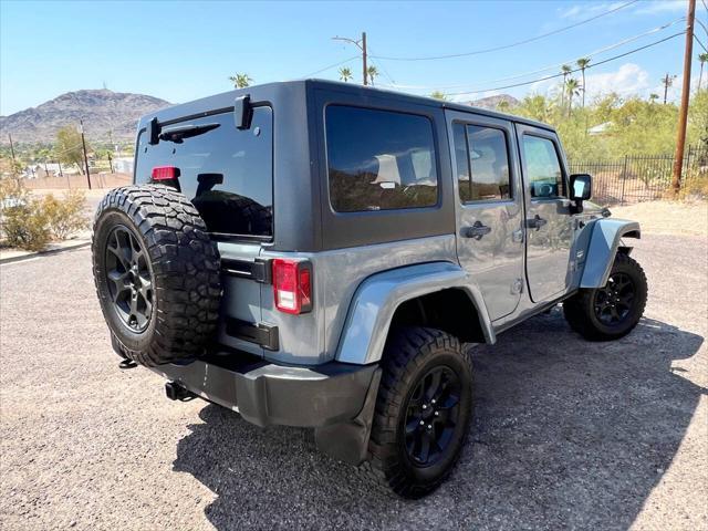 used 2015 Jeep Wrangler Unlimited car, priced at $18,500