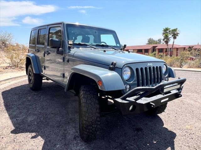 used 2015 Jeep Wrangler Unlimited car, priced at $18,500