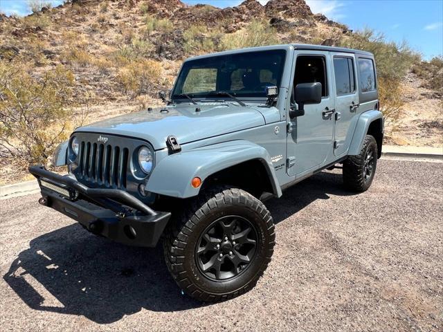 used 2015 Jeep Wrangler Unlimited car, priced at $18,500