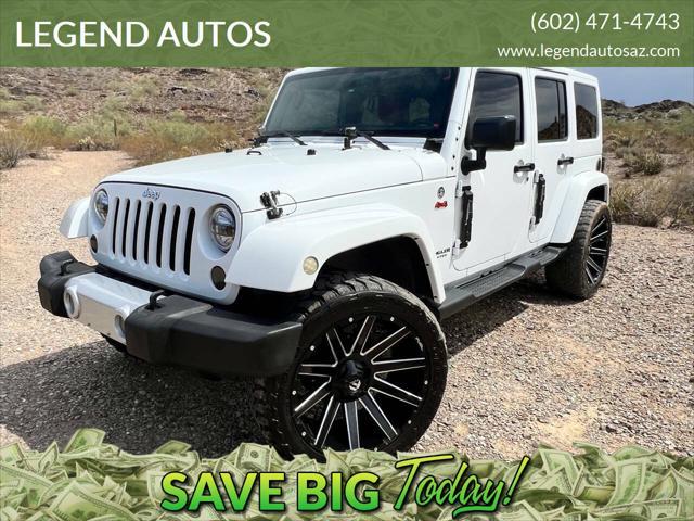 used 2015 Jeep Wrangler Unlimited car, priced at $18,900