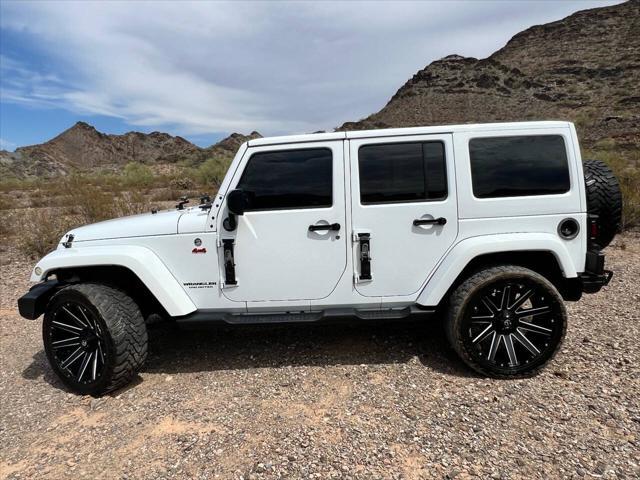 used 2015 Jeep Wrangler Unlimited car, priced at $18,900