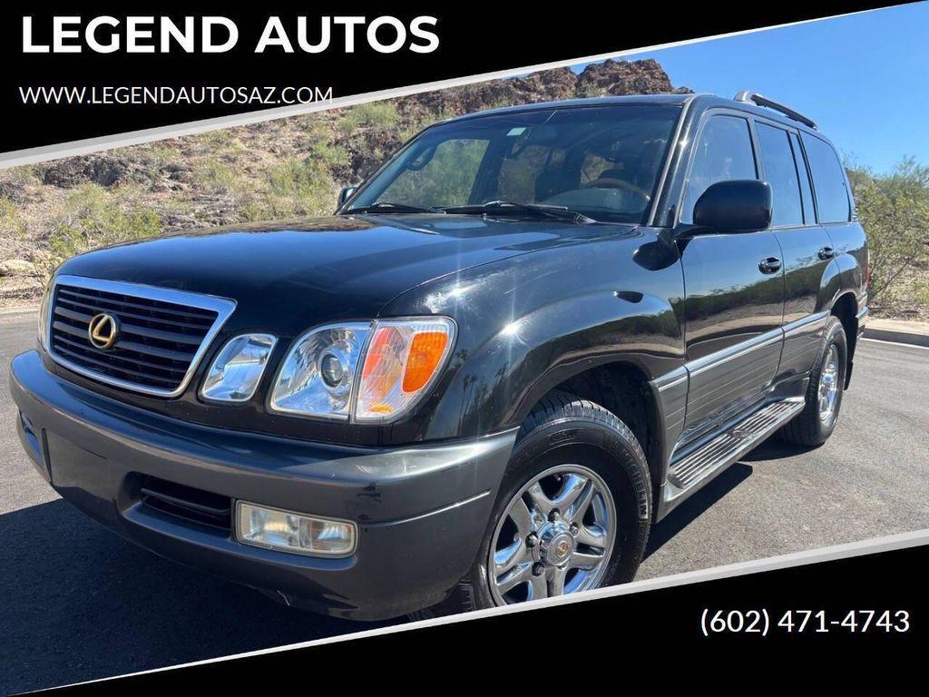used 2001 Lexus LX 470 car, priced at $10,900