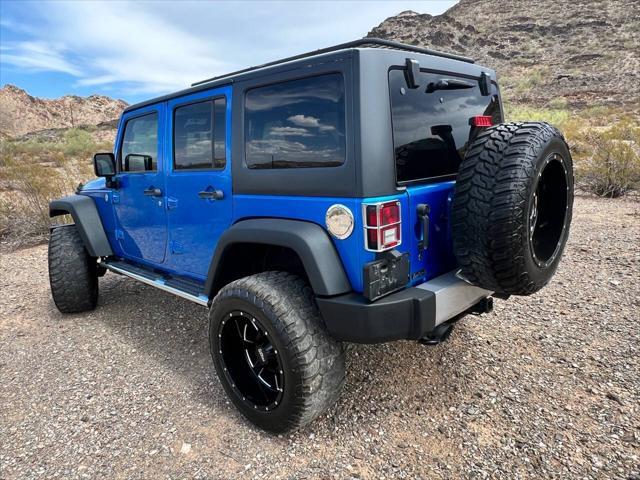 used 2015 Jeep Wrangler Unlimited car, priced at $18,500