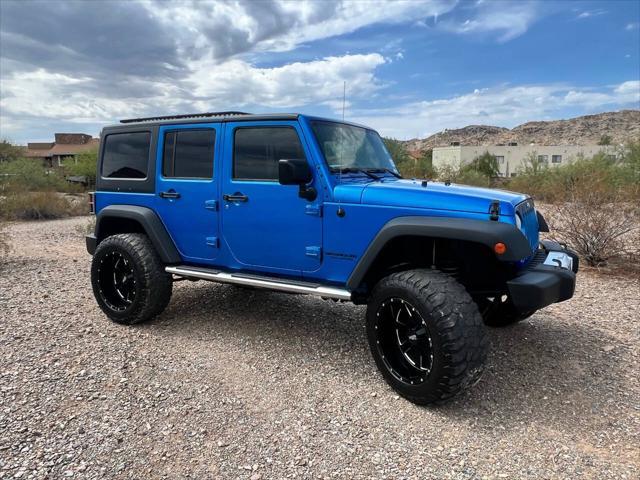 used 2015 Jeep Wrangler Unlimited car, priced at $18,500