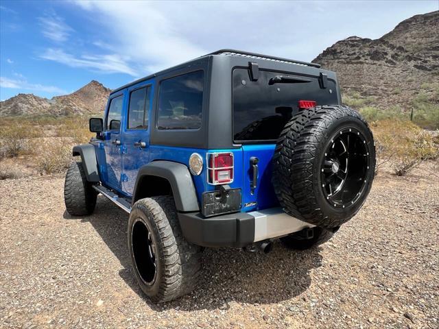 used 2015 Jeep Wrangler Unlimited car, priced at $18,500