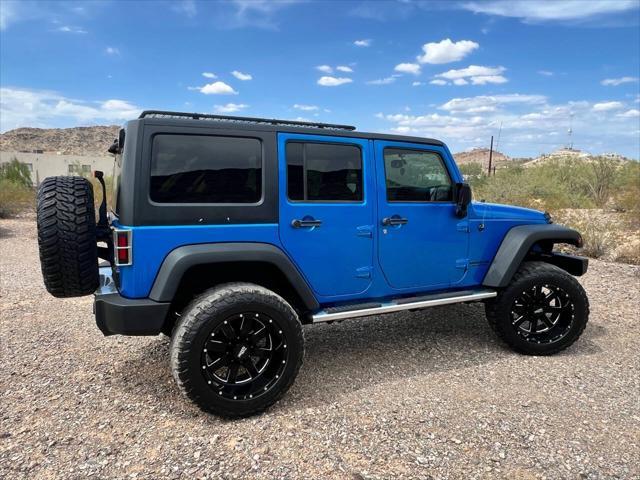 used 2015 Jeep Wrangler Unlimited car, priced at $18,500