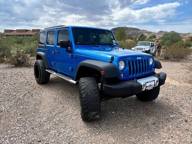 used 2015 Jeep Wrangler Unlimited car, priced at $18,500