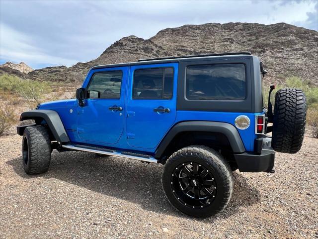 used 2015 Jeep Wrangler Unlimited car, priced at $18,500