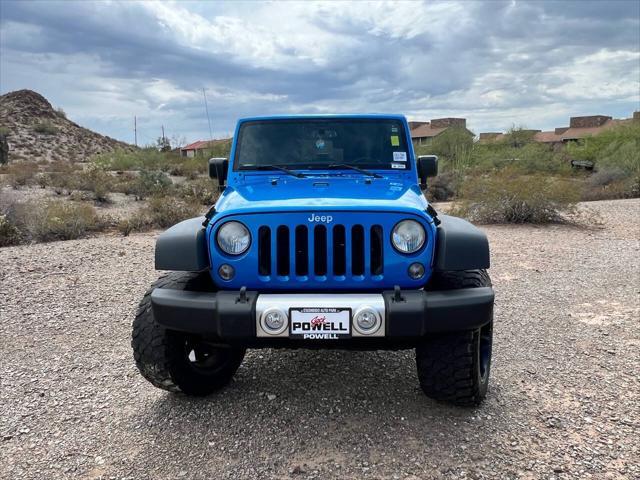 used 2015 Jeep Wrangler Unlimited car, priced at $18,500