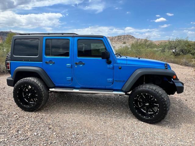 used 2015 Jeep Wrangler Unlimited car, priced at $18,500