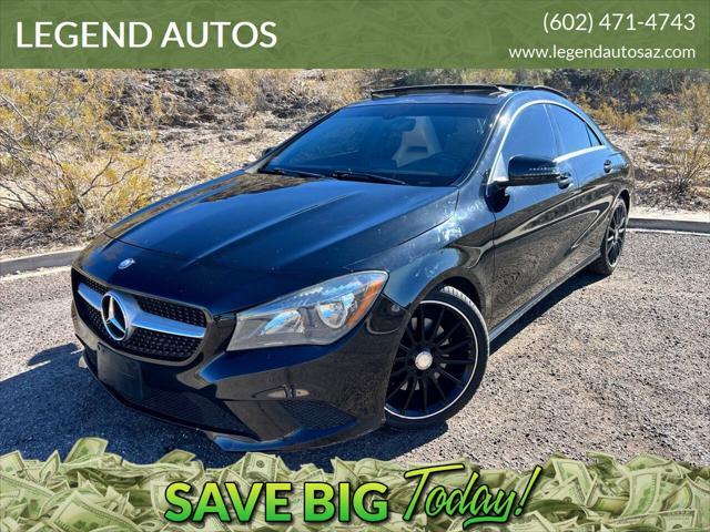 used 2014 Mercedes-Benz CLA-Class car, priced at $12,900