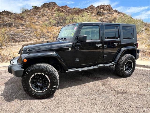 used 2009 Jeep Wrangler Unlimited car, priced at $15,900