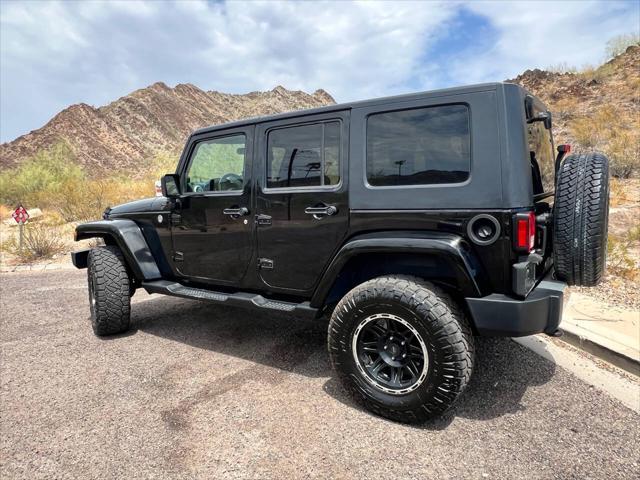 used 2009 Jeep Wrangler Unlimited car, priced at $15,900