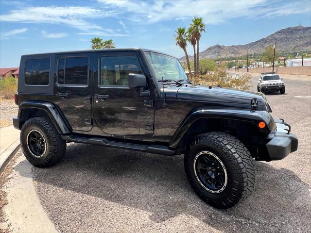 used 2009 Jeep Wrangler Unlimited car, priced at $15,900