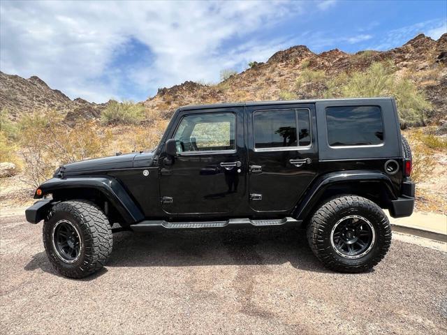 used 2009 Jeep Wrangler Unlimited car, priced at $15,900