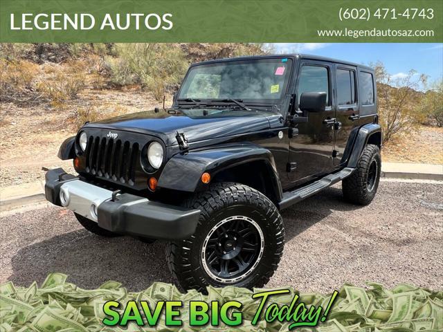 used 2009 Jeep Wrangler Unlimited car, priced at $15,900