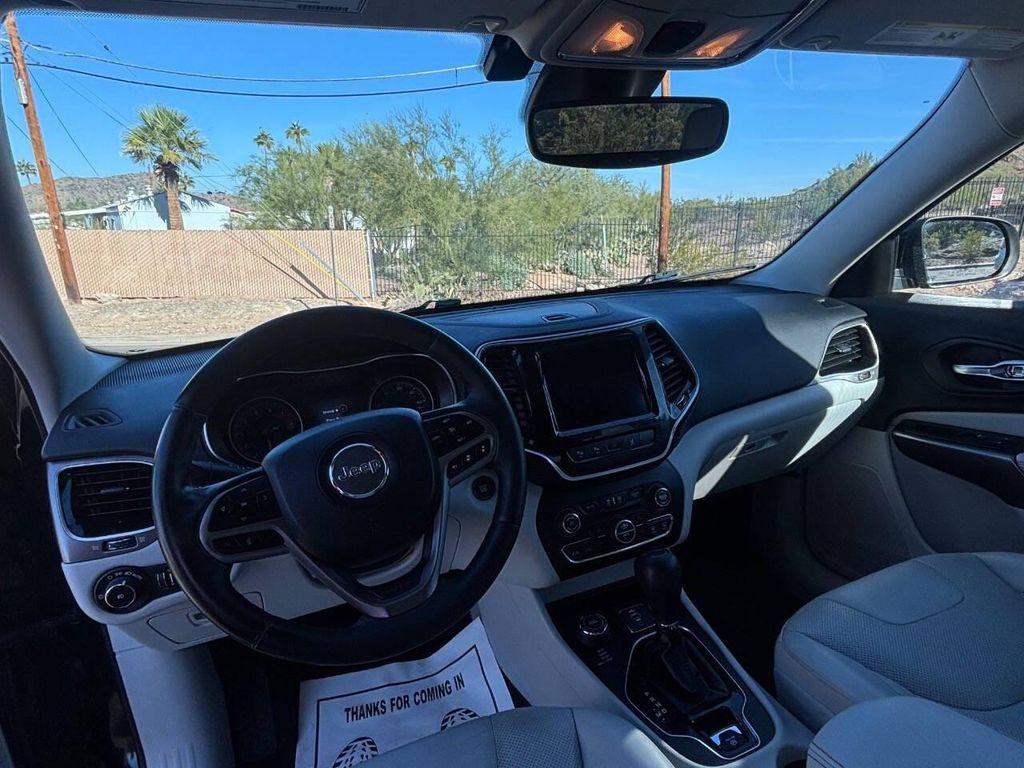 used 2019 Jeep Cherokee car, priced at $12,900