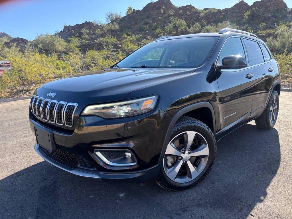 used 2019 Jeep Cherokee car, priced at $12,900