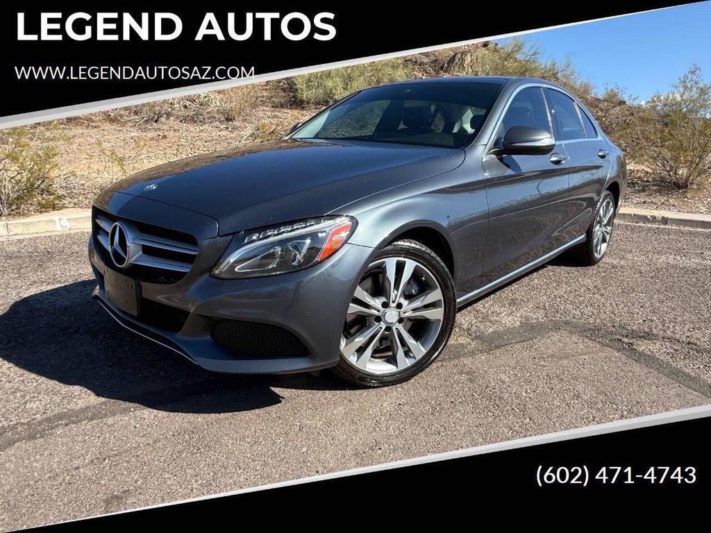 used 2015 Mercedes-Benz C-Class car, priced at $9,900