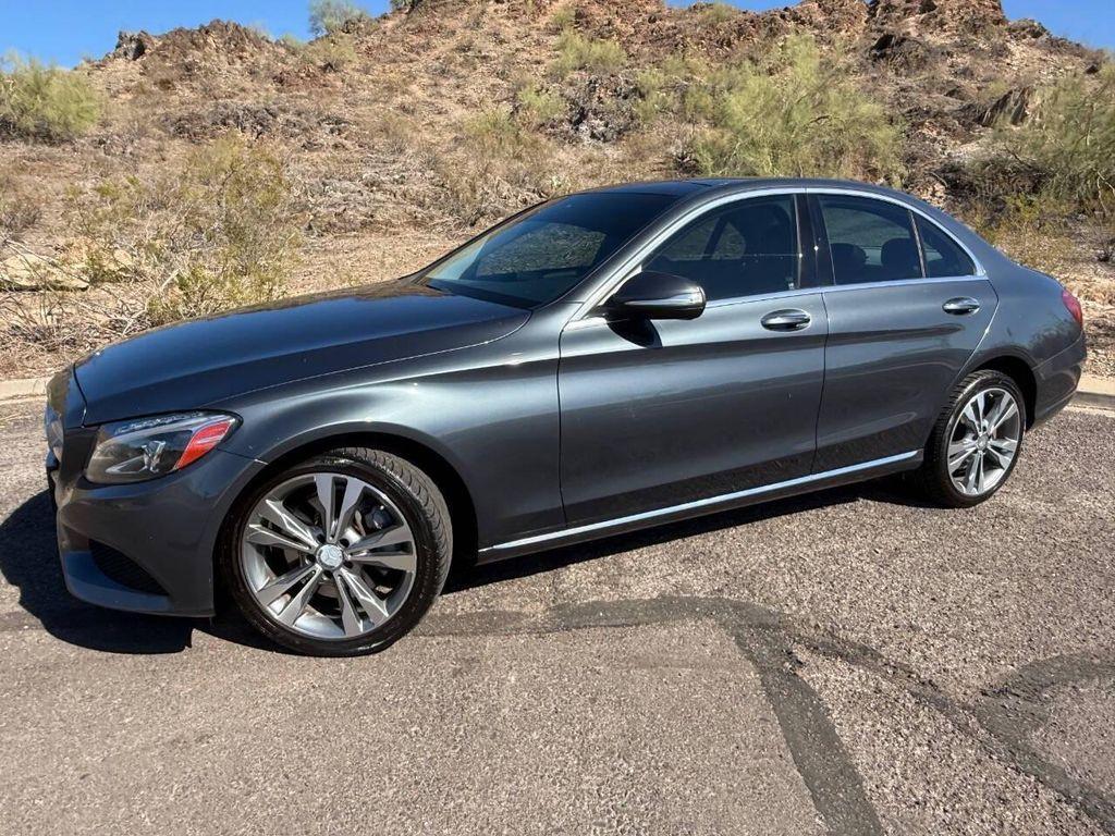 used 2015 Mercedes-Benz C-Class car, priced at $9,500