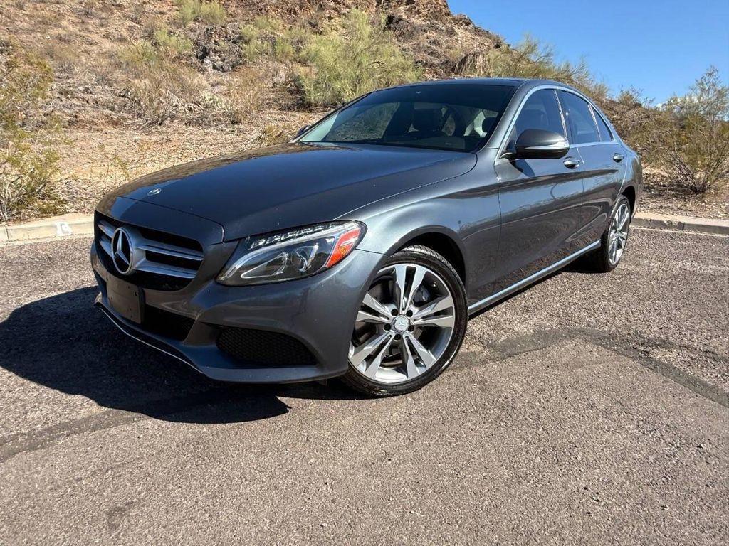 used 2015 Mercedes-Benz C-Class car, priced at $9,500
