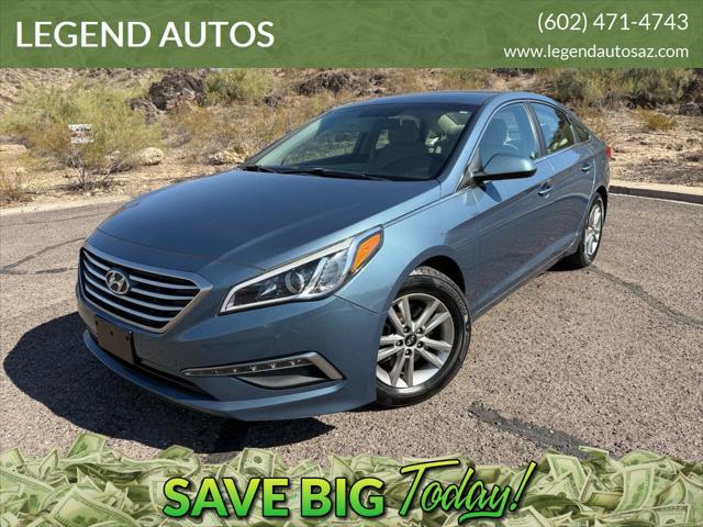 used 2015 Hyundai Sonata car, priced at $7,900