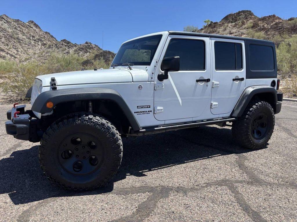 used 2017 Jeep Wrangler Unlimited car, priced at $22,900
