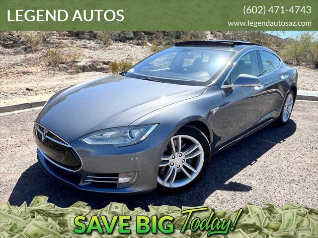 used 2013 Tesla Model S car, priced at $15,900