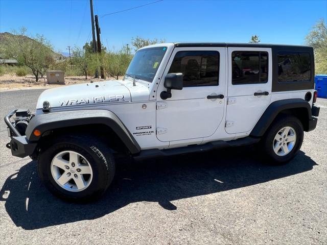 used 2015 Jeep Wrangler Unlimited car, priced at $18,900