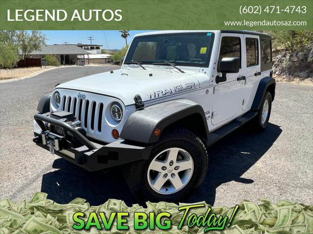 used 2015 Jeep Wrangler Unlimited car, priced at $18,900