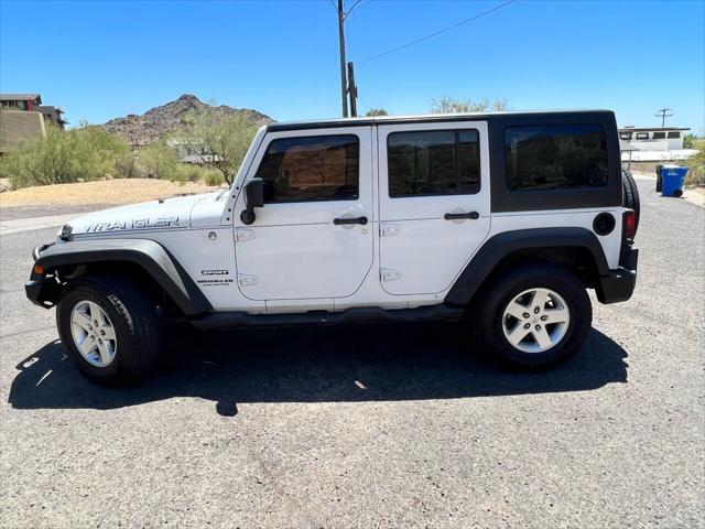 used 2015 Jeep Wrangler Unlimited car, priced at $18,900