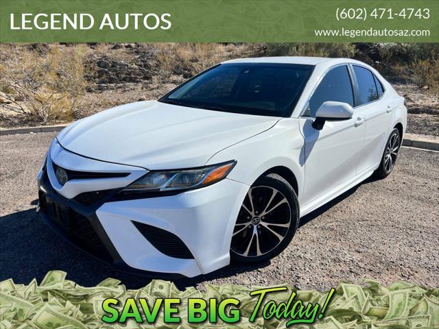 used 2018 Toyota Camry car, priced at $13,900