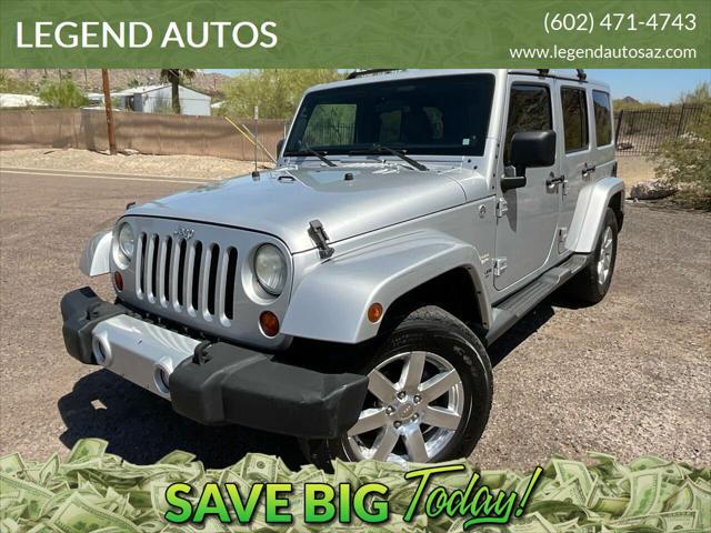 used 2012 Jeep Wrangler Unlimited car, priced at $17,500