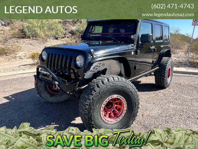 used 2013 Jeep Wrangler Unlimited car, priced at $18,900