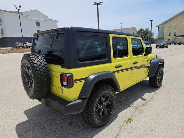 used 2022 Jeep Wrangler Unlimited car, priced at $31,877