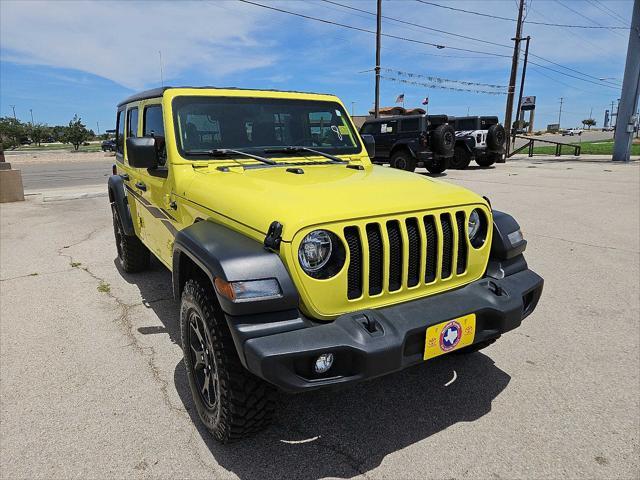 used 2022 Jeep Wrangler Unlimited car, priced at $31,877