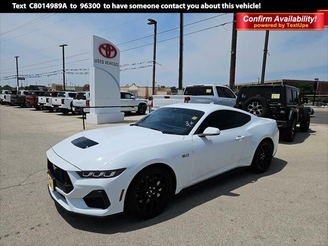 used 2024 Ford Mustang car, priced at $46,877