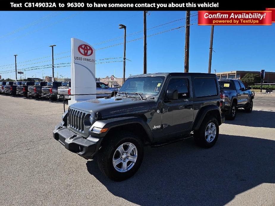 used 2019 Jeep Wrangler car, priced at $29,625