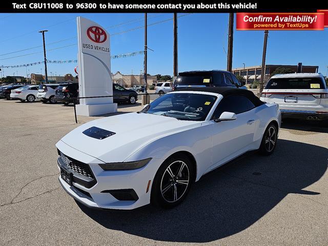 used 2025 Ford Mustang car, priced at $36,988