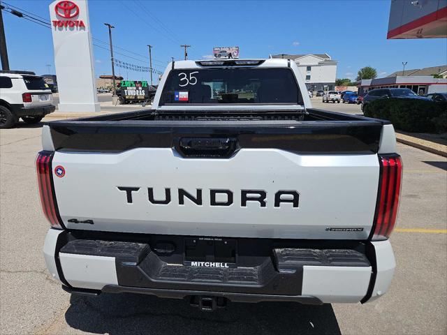 new 2025 Toyota Tundra Hybrid car, priced at $76,053