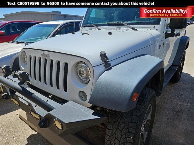 used 2015 Jeep Wrangler car, priced at $15,991
