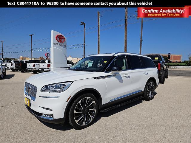 used 2021 Lincoln Aviator car, priced at $35,877