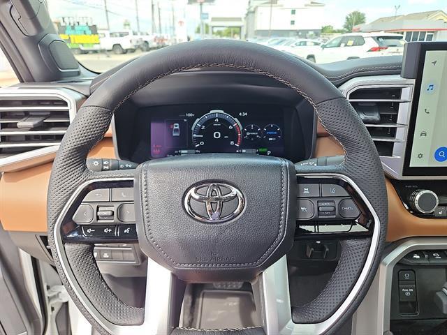 new 2025 Toyota Tundra Hybrid car, priced at $79,558