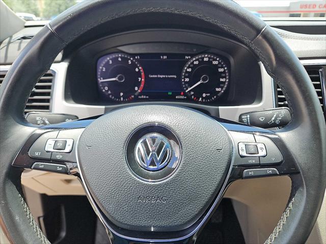 used 2019 Volkswagen Atlas car, priced at $25,162