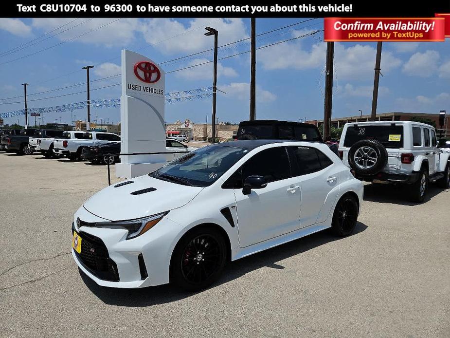 used 2023 Toyota GR Corolla car, priced at $46,815