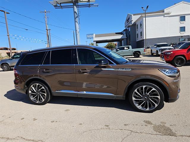 used 2022 Lincoln Aviator car, priced at $43,866