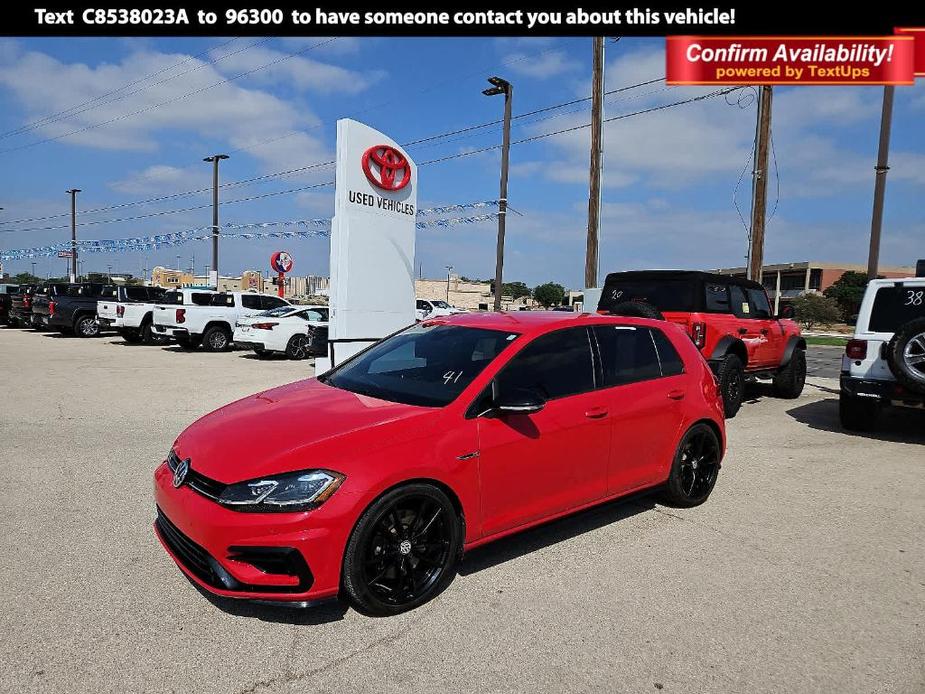 used 2019 Volkswagen Golf R car, priced at $31,500