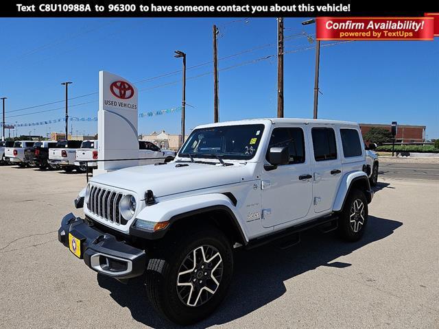 used 2024 Jeep Wrangler car, priced at $41,500