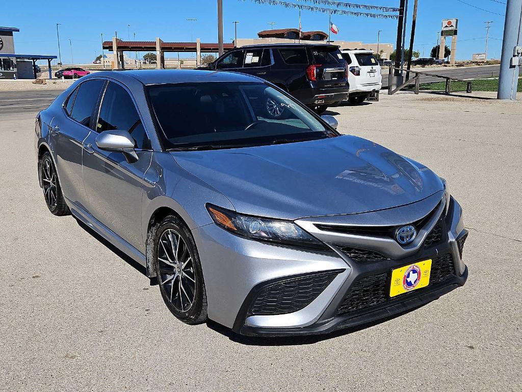 used 2021 Toyota Camry Hybrid car, priced at $20,988